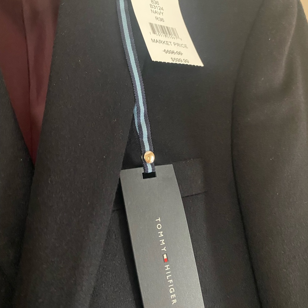 Tommy Hilfiger, men’s navy dress jacket